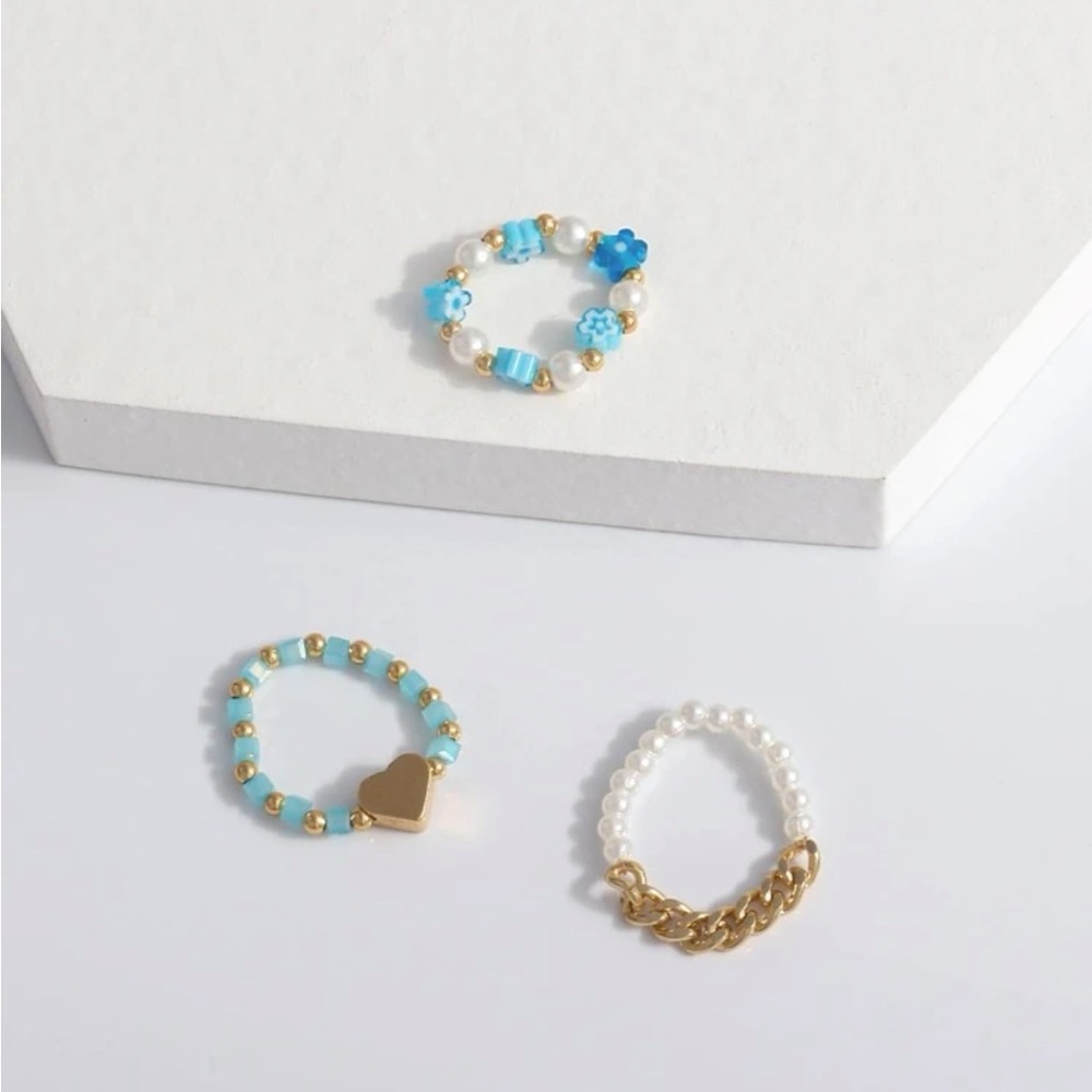 🟥Aesthetic Ring Set - Picture 3 of 3